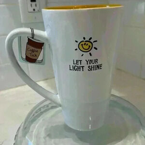 Home Essentials coffee talk “Let Your Light Shine” Large Coffee Mug